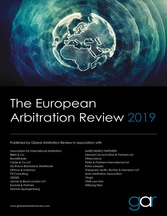 The European Arbitration Review 2019